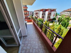 A balcony or terrace at Apartmán TTT
