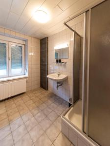 Koupelna v ubytování Zeltweg-Rooms