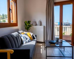 Istumisnurk majutusasutuses Meros Filikon - Zakynthian Residencies