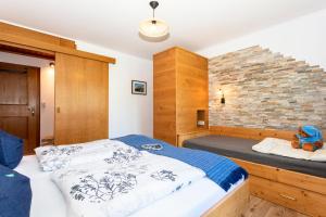 Postel nebo postele na pokoji v ubytování Oberhaslinghof