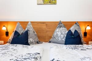Postel nebo postele na pokoji v ubytování Oberhaslinghof