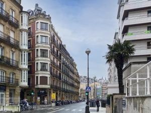 Výhľad na mesto Donostia-San Sebastián alebo výhľad na mesto priamo z apartmánu