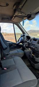 a view of the inside of a car at Se alquila magnifica Camper in Costa Teguise