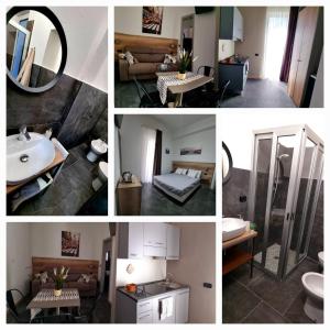 Koupelna v ubytování Hotel Crisvan