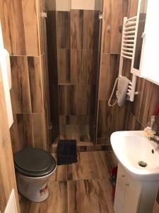 Kúpeľňa v ubytovaní Roland Apartmant Zuglo