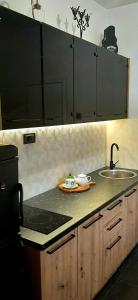 Köök või kööginurk majutusasutuses Ric Apartment Budva