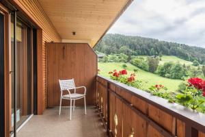 Balkón alebo terasa v ubytovaní Haus Sonnegg Apt Talblick