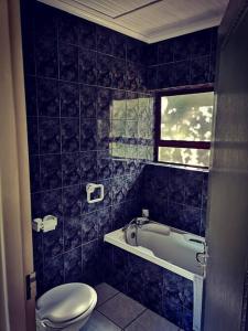 Ett badrum på Bushmans River Holliday House Retreat