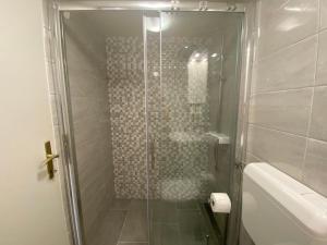 Koupelna v ubytování Apartment Surdić