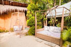 Zahrada ubytování La Cocoteraie Ecolodge - Luxury Glamping Tents