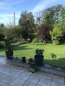 Vonkajšia záhrada v ubytovaní Villa Bonaparte