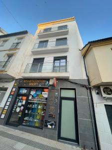 Budynek, w którym mieści się apartament