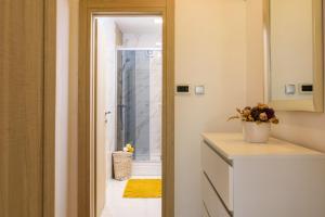 Koupelna v ubytování Apartments Mare Trogir