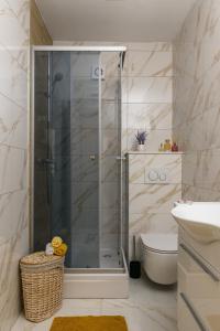 Koupelna v ubytování Apartments Mare Trogir