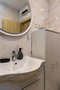 Koupelna v ubytování Apartments Mare Trogir