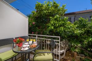 Balkón nebo terasa v ubytování Apartments Mare Trogir