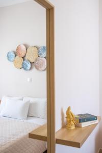 Postel nebo postele na pokoji v ubytování Mystique Apartment