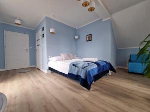 Postel nebo postele na pokoji v ubytování Villa Ula