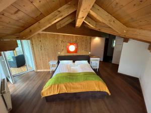 Кровать или кровати в номере Armelen Villa