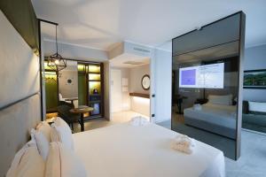 Lova arba lovos apgyvendinimo įstaigoje Best Western Plus Sabaudia Hotel