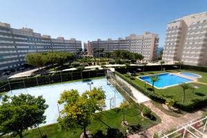 Bazén v ubytování Apto. Jardines del Mar nebo v jeho okolí