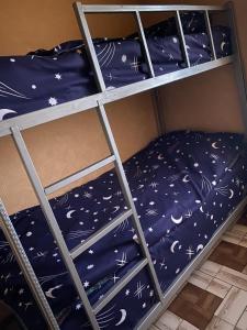 Krevet ili kreveti na sprat u jedinici u okviru objekta Portak GuestHouse Near SEVAN Lake