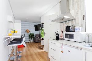 Kuchnia lub aneks kuchenny w obiekcie Green-Apartments San Francisco