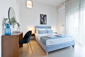 Ліжко або ліжка в номері Villa Anastasia - Luxury Living