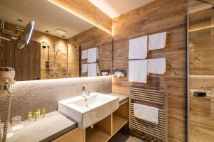 Koupelna v ubytování Hotel OTP Birkenhof