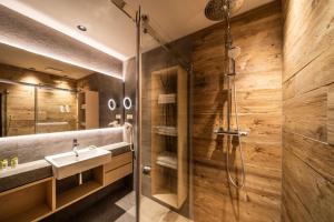 Koupelna v ubytování Hotel OTP Birkenhof