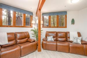 Posezení v ubytování Cozy Tree & Ski House