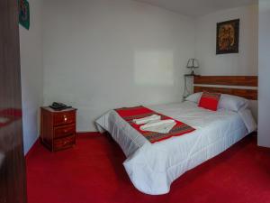 Letto o letti in una camera di Rituales Inn Cusco - San Blas