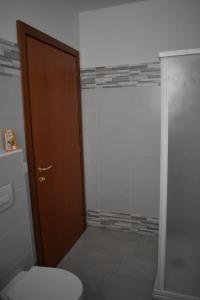 Koupelna v ubytování B&B Da Zio Peppe