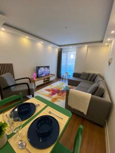 Posezení v ubytování Luxury One Bedroom Apartment near Galataport 6