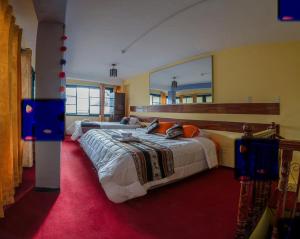 Letto o letti in una camera di Rituales Inn Cusco - San Blas