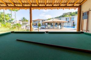 Biliár nebo kulečník v ubytování Porto Mar Hotel