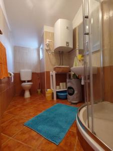 Koupelna v ubytování Apartments Markota