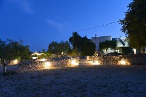 A garden outside Trullo Gio