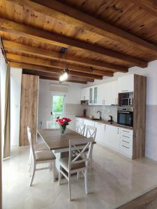 Kuchyň nebo kuchyňský kout v ubytování Holiday home N&S