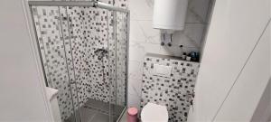 Koupelna v ubytování Vip Deluxe Apartment Arian