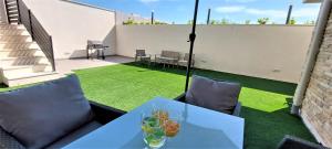 Posezení v ubytování Vip Deluxe Apartment Arian
