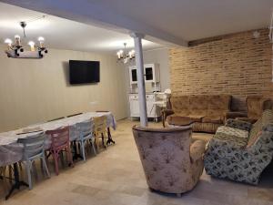 Posezení v ubytování Casa rural L´Amparo -3 espigas- Categoría superior-15 personas