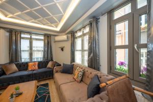 Posezení v ubytování Dorne Suite Taksim Hotel