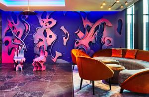Posezení v ubytování NYX Hotel Warsaw by Leonardo Hotels