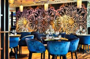 Restaurace v ubytování NYX Hotel Warsaw by Leonardo Hotels