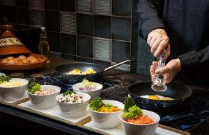 Essen im Hotel oder in der Nähe