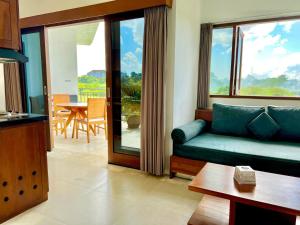 Posezení v ubytování Bali Karma Sajtra Hotel