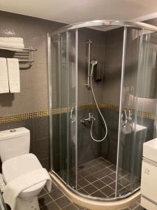Kopalnica v nastanitvi Hub Hotel Ximen Inn