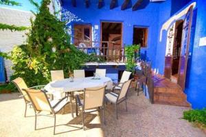 Patio alebo iná vonkajšia časť ubytovania great nazarit in benaocaz