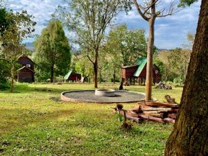 Zahrada ubytování Nature Lodge